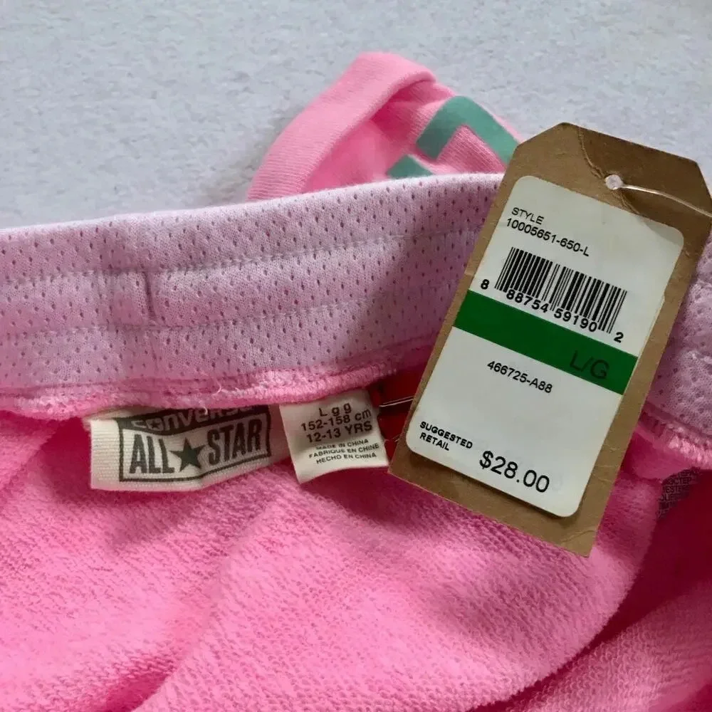 Converse NWT Shorts for Girls L (12-13)